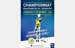 Saint Xandre Badminton Club D4 Vs Ré Badminton